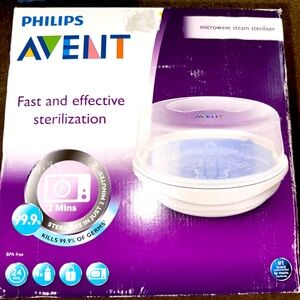 Philips Avent sterilization microwave steam new in box